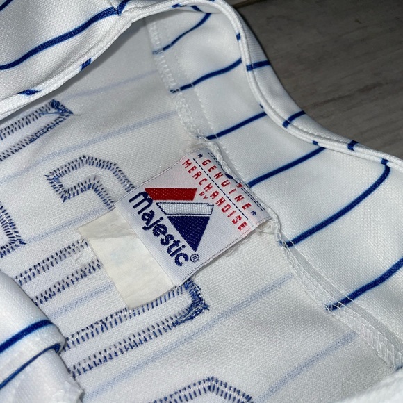 New York Mets David Wright #5 Majestic Stitched Jersey Sz 2XL Used White - Picture 10 of 11